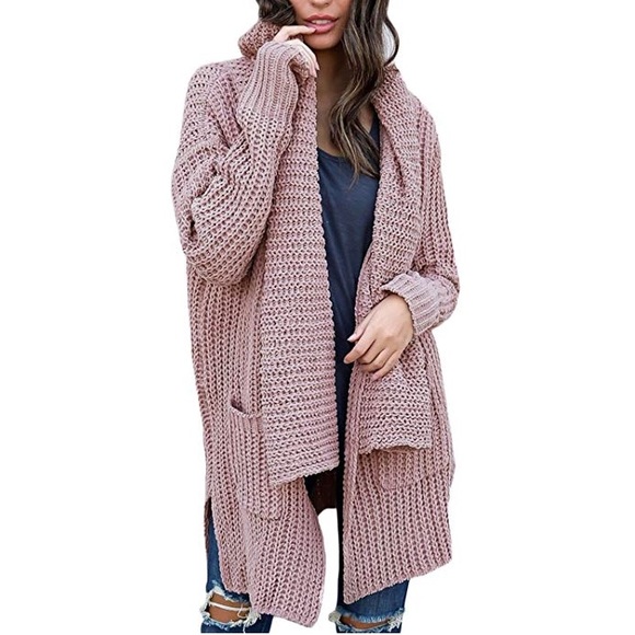 🎀AMBER Womens Chunky Cardigan🎀 - Picture 3 of 4